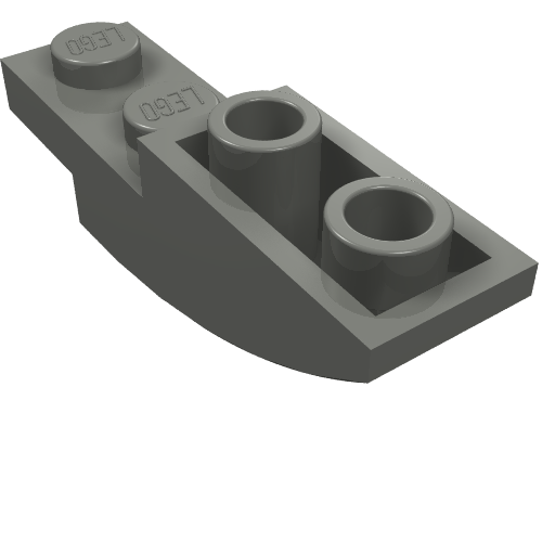 13547 - Slope, Curved 4 x 1 Inverted