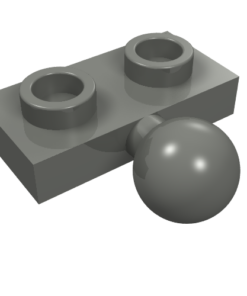 14417 - Plate, Modified 1 x 2 with Tow Ball on Side