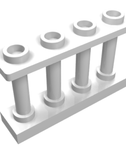 15332 - Fence 1 x 4 x 2 Spindled with 4 Studs