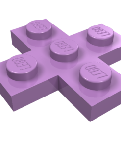 15397 - Plate, Modified 3 x 3 Cross