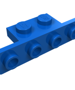 2436b - Bracket 1 x 2 - 1 x 4 with Rounded Corners