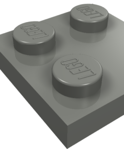 26601 - Wedge, Plate 2 x 2  Cut Corner