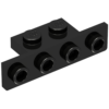 28802 - Bracket 1 x 2 - 1 x 4 with Two Rounded Corners at the Bottom