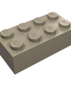 3001 - Brick 2 x 4 - Dark Tan, New
