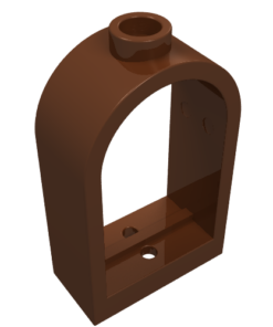 30044 - Window 1 x 2 x 2 2/3 with Rounded Top