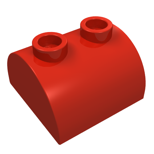 30165 - Slope, Curved 2 x 2 Double with 2 Hollow Studs