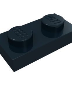 3023 - Plate 1 x 2 - Black, New