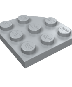 30357 - Plate, Round Corner 3 x 3
