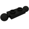 3170 - Plate, Modified 1 x 2 with Tow Ball on Ends
