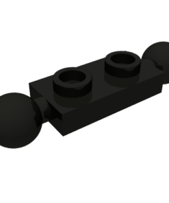 3170 - Plate, Modified 1 x 2 with Tow Ball on Ends