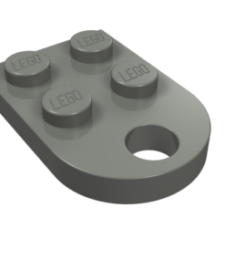 3176 - Plate, Modified 2 x 3 with Hole