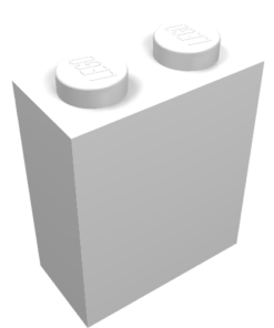 3245c - Brick 1 x 2 x 2 with Inside Stud Holder