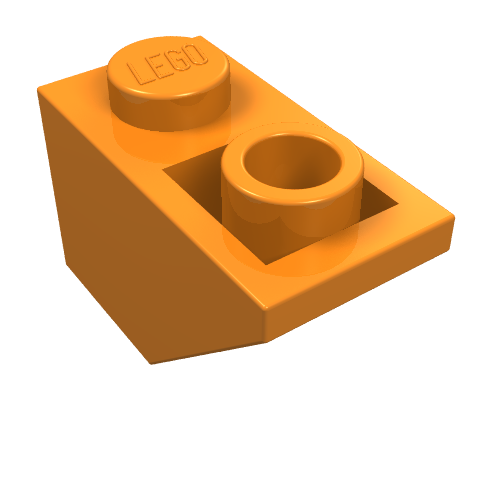 3665 - Slope, Inverted 45 2 x 1