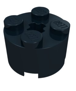 3941 - Brick, Round 2 x 2 with Axle Hole