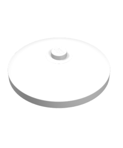 3960 - Dish 4 x 4 Inverted (Radar) with Solid Stud