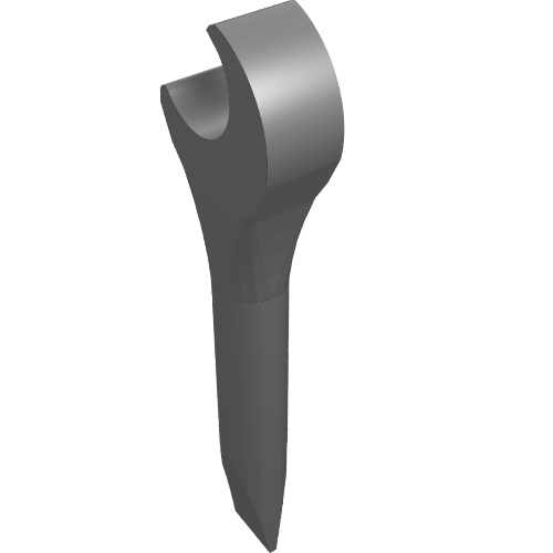 4006 - Minifigure, Utensil Tool Spanner Wrench / Screwdriver