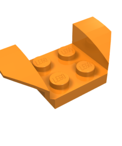 41854 - Vehicle, Mudguard 2 x 4 with Flared Wings