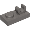 44861 - Plate, Modified 1 x 2 with Open O Clip on Top