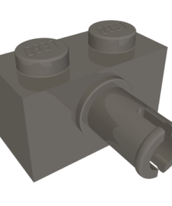 44865 - Brick, Modified 1 x 2 with Pin and Bottom Stud Holder