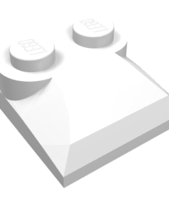 47457 - Slope, Curved 2 x 2 x 2/3 with 2 Studs and Curved Sides
