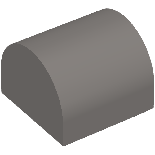 49307 - Slope, Curved 1 x 1 x 2/3 Double