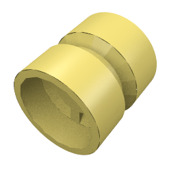 6014b - Wheel 11mm D. x 12mm, Hole Notched for Wheels Holder Pin