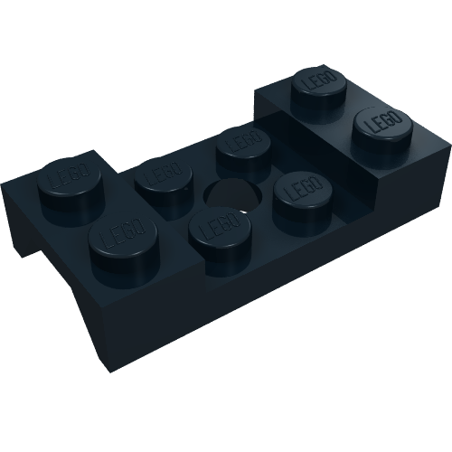 60212 - Vehicle, Mudguard 2 x 4 with Arch Studded with Hole
