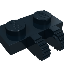 60471 - Hinge Plate 1 x 2 Locking with 2 Fingers on Side and 9 Teeth