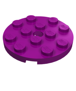 60474 - Plate, Round 4 x 4 with Hole
