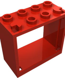 60598 - Window 2 x 4 x 3 - Hollow Studs