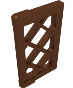 60607 - Pane for Window 1 x 2 x 3 Lattice with Thick Corner Tabs