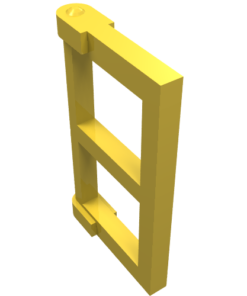 60608 - Pane for Window 1 x 2 x 3 with Thick Corner Tabs