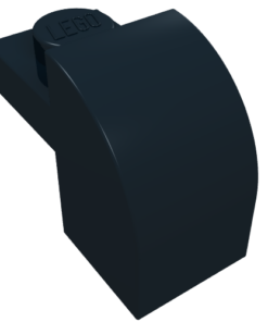 6091 - Slope, Curved 2 x 1 x 1 1/3 with Recessed Stud