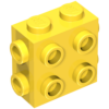 67329 - Brick, Modified 1 x 2 x 1 2/3 with Studs on Side and Ends