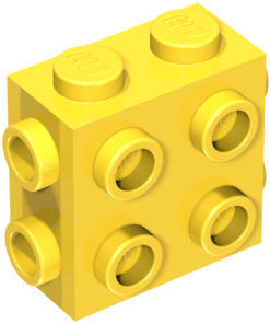 67329 - Brick, Modified 1 x 2 x 1 2/3 with Studs on Side and Ends