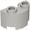 68013 - Cylinder Half 1 x 2 x 1