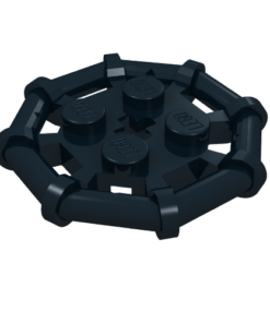 75937 - Plate, Modified 2 x 2 with Bar Frame Octagonal, Reinforced, Completely Round Studs