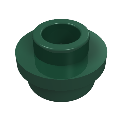 85861 - Plate, Round 1 x 1 with Open Stud