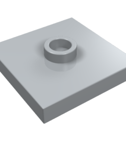 87580 - Plate, Modified 2 x 2 with Groove and 1 Stud in Center (Jumper)