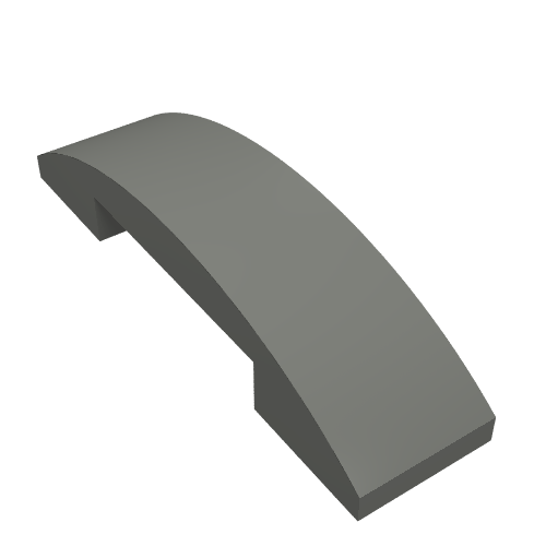 93273 - Slope, Curved 4 x 1 x 2/3 Double