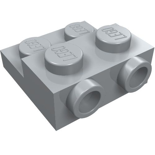 99206 - Plate, Modified 2 x 2 x 2/3 with 2 Studs on Side