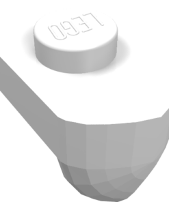 15070 - Plate, Modified 1 x 1 with Tooth Vertical