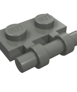 2540 - Plate, Modified 1 x 2 with Bar Handle on Side - Free Ends
