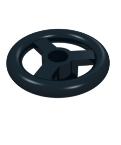 30663 - Vehicle, Steering Wheel Small, 2 Studs Diameter