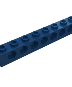 3702 - Technic, Brick 1 x 8 with Holes