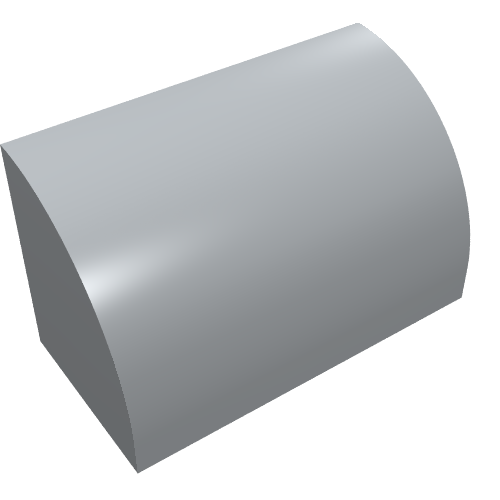 37352 - Slope, Curved 1 x 2