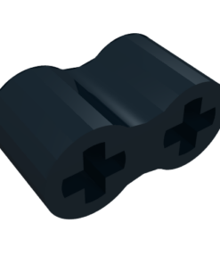 45590 - Technic, Axle Connector Double - Flexible Rubber