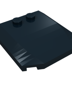 45677 - Wedge 4 x 4 x 2/3 Triple Curved
