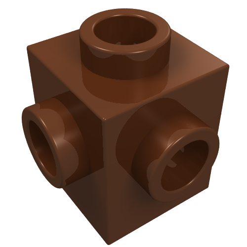 4733 - Brick, Modified 1 x 1 with Studs on 4 Sides