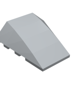 47753 - Wedge 4 x 4 Triple Curved No Studs